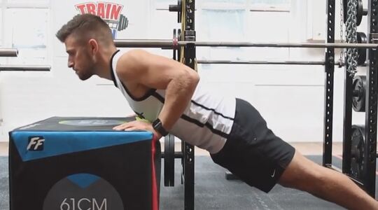 incline push up