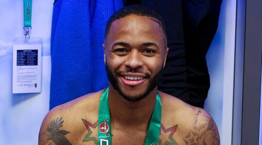 Luxe horloge Raheem Sterling