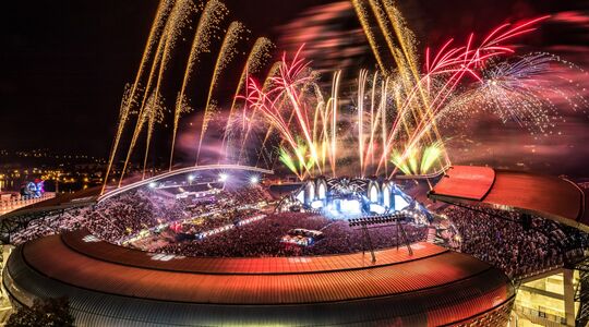 Illustratie voor: Untold 2021 is een van de weinige, meerdaagse festivals van Europa die officieel doorgaat