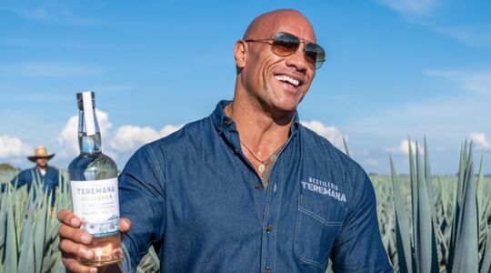 dwayne johnson tequila teremana