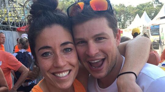 Sven Kramer en Naomi van As