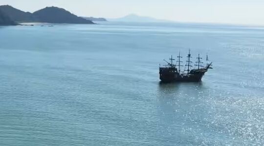 Het mysterieuze piratenschip op Google Maps