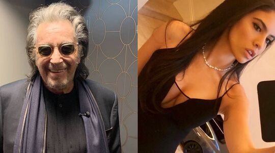 Al pacino jongere vriendin noor alfallah