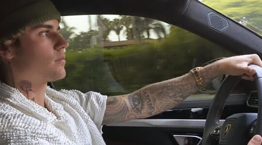 collectie auto's justin bieber