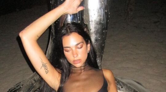 dua lipa fotoshoot instagram