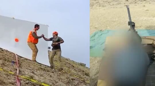 wereldrecor scherpschutter raakt doel op 7 km afstand