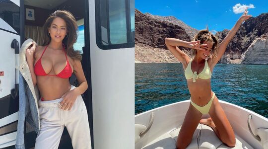 rookies of the year christie harper en katie austin sports illustrated swimsuit 2022