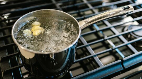 truc pan water niet overkoken voorkomen