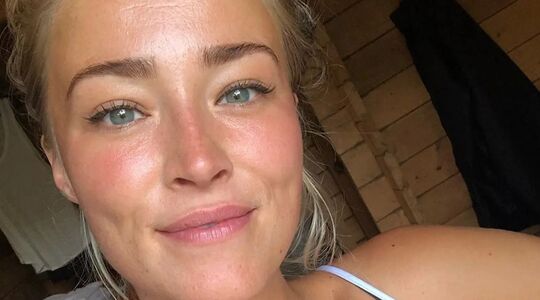 Geraldine Kemper trekt haar top uit in opvallende fotoshoot