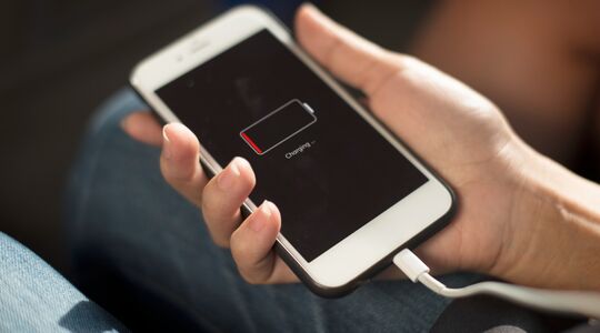foute manier telefoon opladen