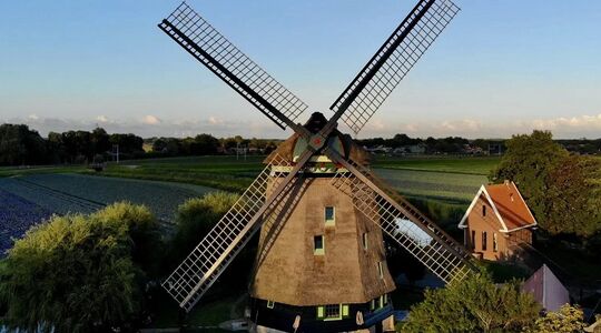 Overnachten in een molen uit 1590 is een top weekendje weg in eigen land