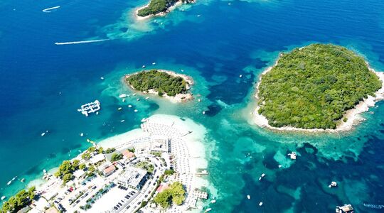 ksamil malediven alternatief albanie