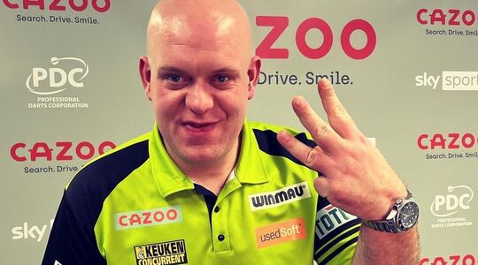 michael van gerwen inkomsten prijzengeld vermogen