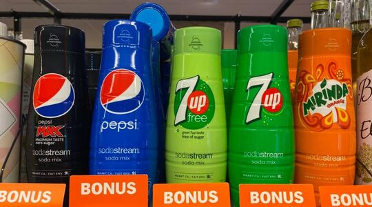 sodastream siroop albert heijn blokker