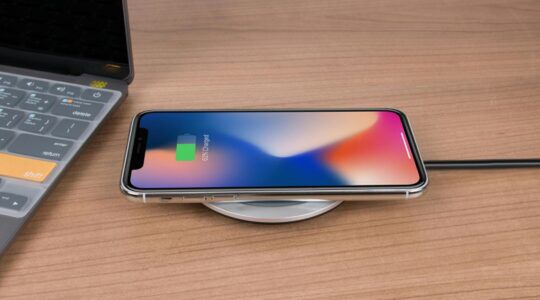 Een smartphone opladen