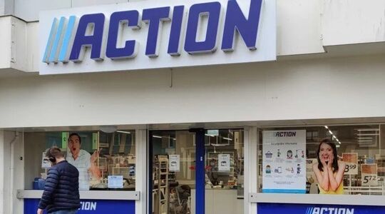 action kerstboom
