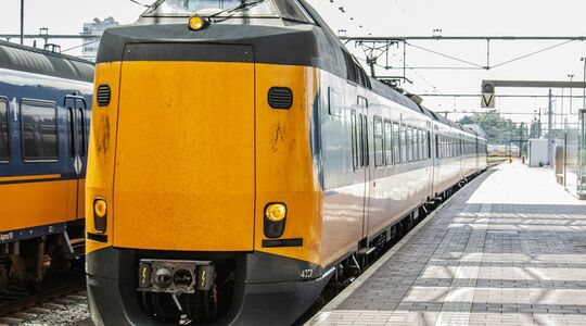 Man weigert trein plek af te staan
