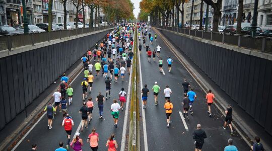 welke kant hardlopen links of rechts