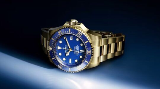 Een Rolex Sea-Dweller, een van de gouden horloges van Rolex.