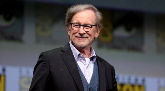 Steven Spielberg, de man die met zijn vermogen de rijkste beroemdheid op aarde is, op de Comic Con conventie in 2017