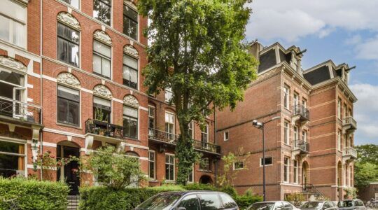 De buitenzijde van de woning van Kimberly Klaver.
