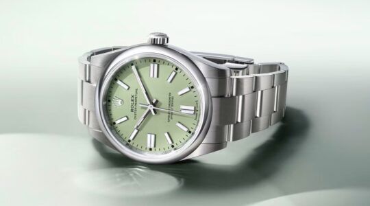 De Rolex Oyster Perpetual die een stijging qua waarde onderging.