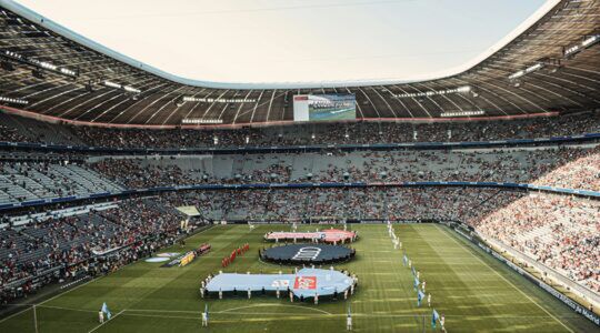 Een stadion waarvan de toegangskaarten niet in de top 5 duurste sporttickets ter wereld staan.