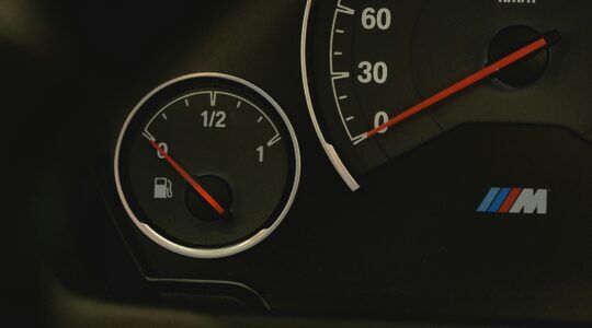 Een lege tank