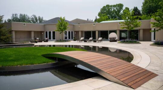 De voormalige villa van Michael Jordan.