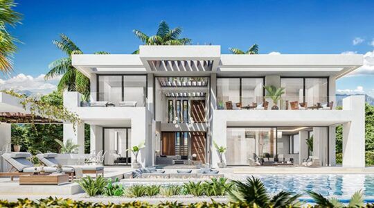 Het vakantiehuis van Cristiano Ronaldo.