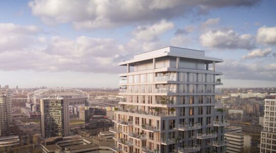 Het penthouse van Emma Heesters.