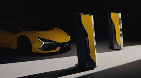 De nieuwe speaker van Lamborghini.