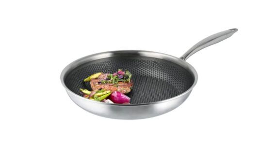 De goedkope variant van de HexClad pannen, te koop bij de Lidl