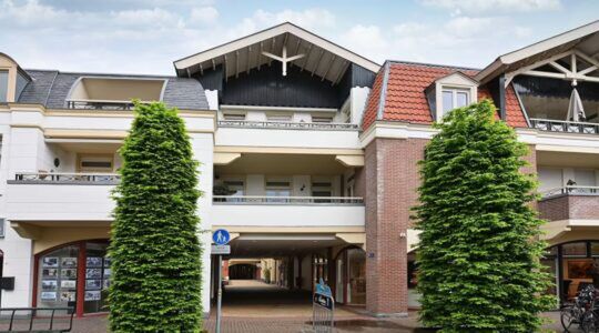 Buitenaanzicht van de woning van André van Duin