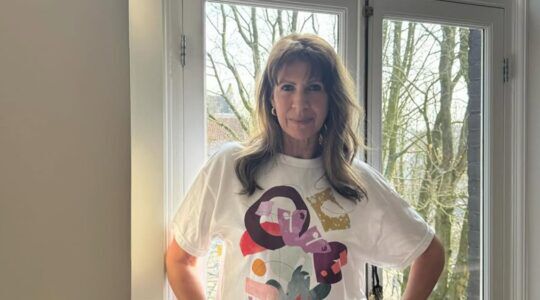 Isa Hoes, de actrice die haar woning te koop heeft gezet.