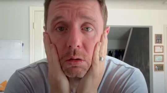 Justin Dorff, die vastlegt dat hij een week lang niks eet