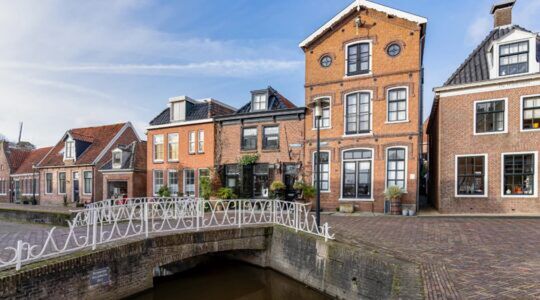 Het huis met een opvallend interieur.