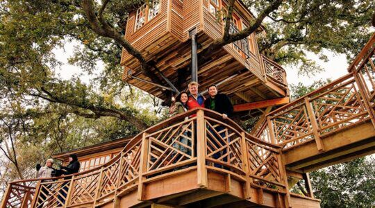 De boomhut van Todd Graves.