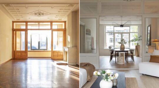 De Funda-woning die flink werd gerenoveerd.