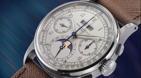 Het duurste Patek Philippe-horloge die ooit op een veiling werd verkocht.