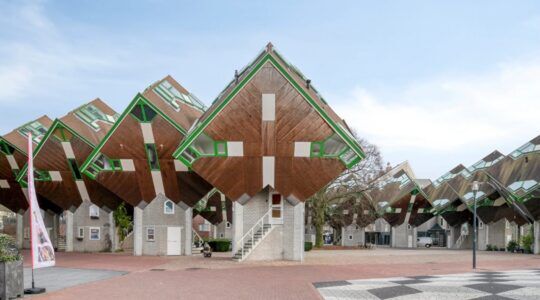 De kubuswoning in Helmond.