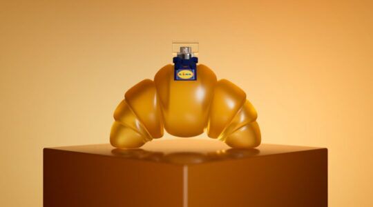 De nieuwe Lidl parfumfles: Eau de Croissant