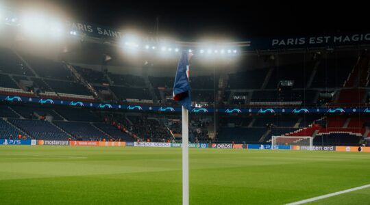 Een stadion in de Champions League