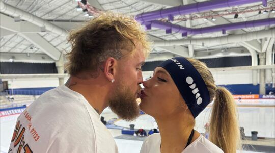 Jake Paul en Jutta Leerdam