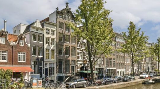 Het grachtenpand in Amsterdam dat niet verkocht wordt.