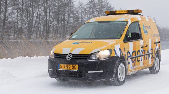 Een auto van de ANWB