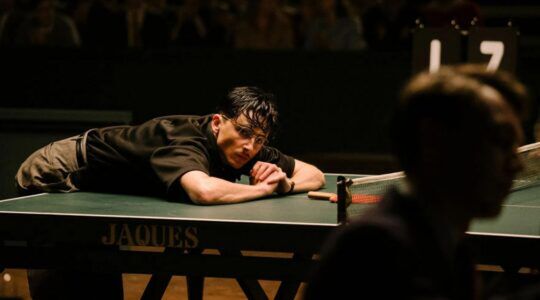 Timothée Chalamet in Marty Supreme (2025)