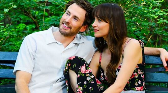 Chris Evans en Dakota Johson in Materialists