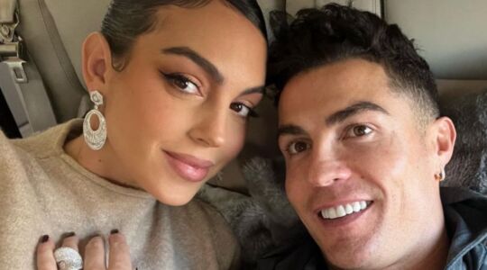 Cristiano Ronaldo en zijn verloofde Georgina Rodríguez