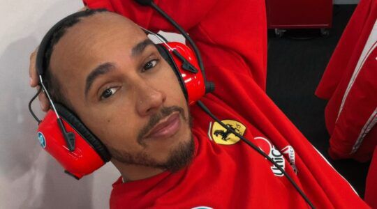 selfie lewis hamilton